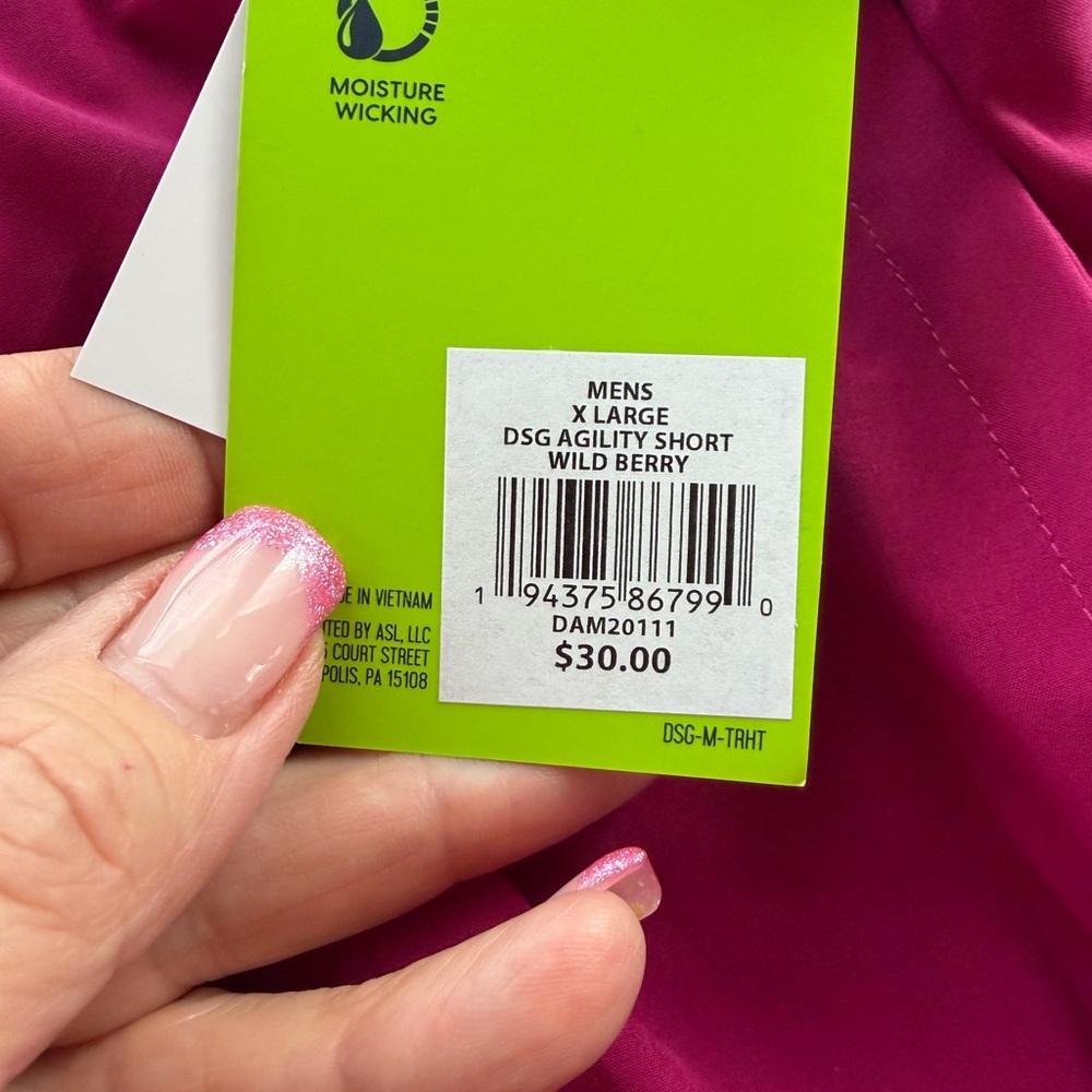 DSG Wild Berry Men's Agility Shorts